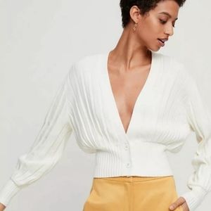 Aritzia Plunge Front Cardigan